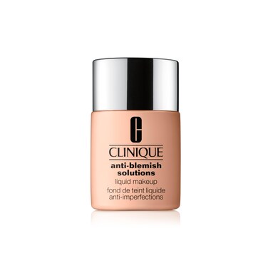 CliniqueAcne Solutions Liquid Foundation Makeup With Salicylic Acid For Dry Combination to Oily Skin Types  Medium Coverage Natural Matte Finish Ivory