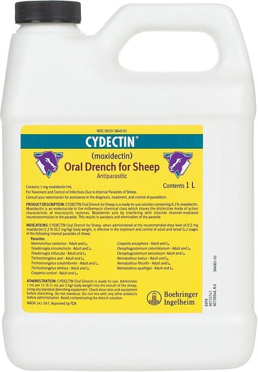 Bayer2368875 Cydectin  Oral Sheep Drench  l