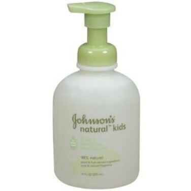 Johnson  Johnson Kids Natural 2in1 Hand  Face Face Wash 10 oz