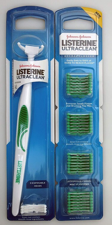 UltraClean Access Flosser with Refill Pack Pack of 3