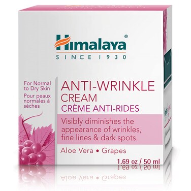 HimalayaAntiWrinkle Cream for Reducing Wrinkles Fine Lines and Dark Spots Moisturizes  Repairs 169 oz