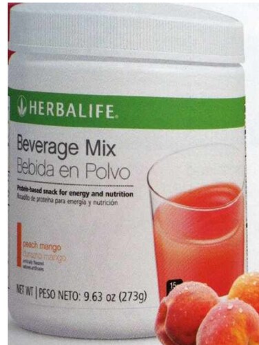 HerbalifeBeverage Mix Canister Peach Mango 14 Servings