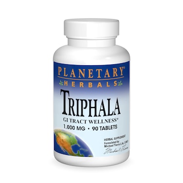 Planetary HerbalsTriphala 1000mg  90 Tablets