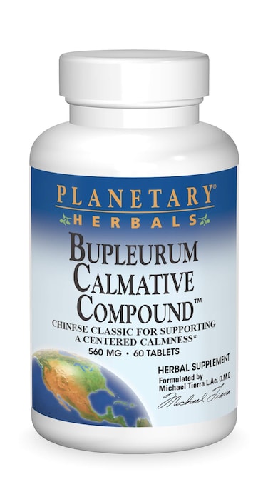 Planetary Herbals Bupleurum Calmative Compound Tablets 60 Count