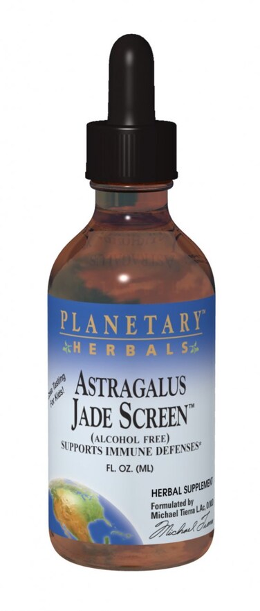 Planetary HerbalsAstragalus Jade Screen Alcohol Free 4 oz Liquid