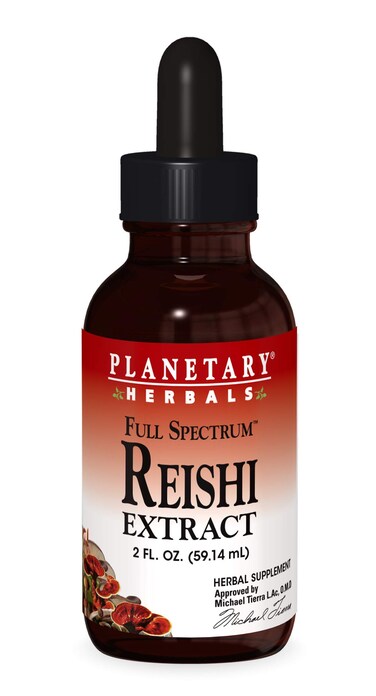 Planetary Herbals Full Spectrum Reishi Extract Supplement 2 Fluid Ounce