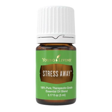 Young Living Stress Away Essential Oil Blend  Relaxing and Calming  100 Pure  5 ml  Blend of Copaiba Lime Cedarwood Vanilla Ocotea and Lavender
