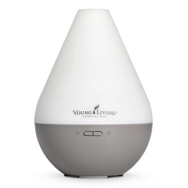 Young Living Dewdrop Essential Oil Diffuser  3 Mist Modes Ultrasonic Technology  10 LED Lights  Auto ShutOff 10Hour Run Time  Aromatherapy for Relaxation  Focus