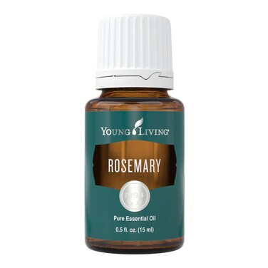 Young Living Rosemary Essential Oil  100 Pure and Natural Aromatherapy  Invigorating Scent for Focus and Clarity  Has a Robust Invigorating Herbal Aroma  15ml