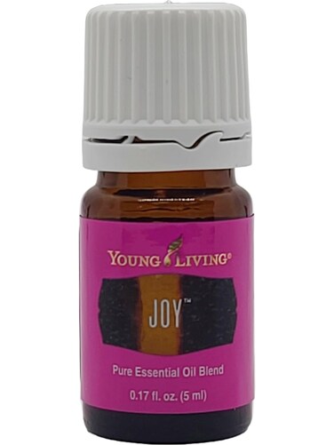 Young LivingJoy Essential Oil Blend 5ml  VeganFriendly  GlutenFree  Aromatherapy Oil  Aromatic Diffuser  Relaxation  Calming Aroma  Topical Use
