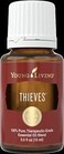 Thieves Essential Oil Blend 15ml by Young Living Essential Oils 2 Pack  Rosemary Oil  Revitalized Breathing  Eucalyptus  Topically and Aromatically