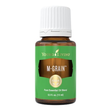 Young LivingMGrain Essential Oil Blend 15ml  Soothing  Relaxing Aroma that Pairs Beautifully with Head and Neck Massage Add to Daily Ritual
