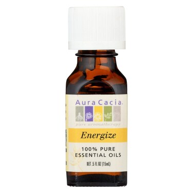 Aura Cacia 100 Pure Essential Oils Energize  05 fl oz