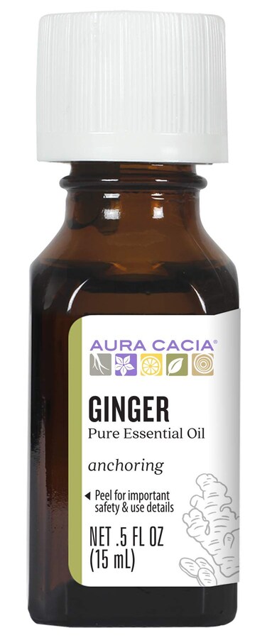 Aura CaciaGinger Essential Oil  GCMS Tested for Purity  15ml 05 fl oz