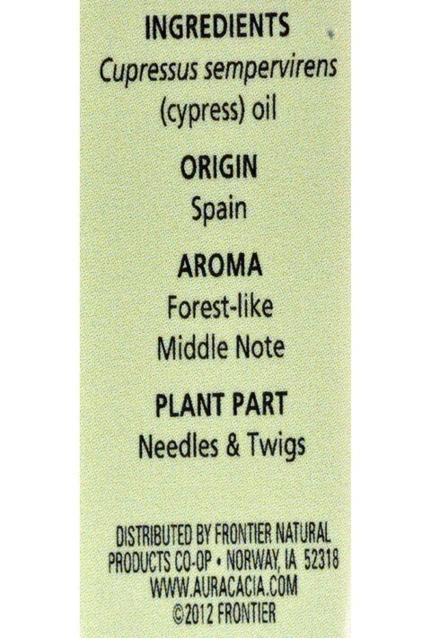 Aura Cacia Essential Oils Cypress  05 Oz