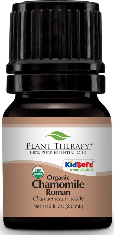 Plant Therapy Organic Roman Chamomile Essential Oil 25 mL 112 oz 100 Pure Undiluted Therapeutic Grade