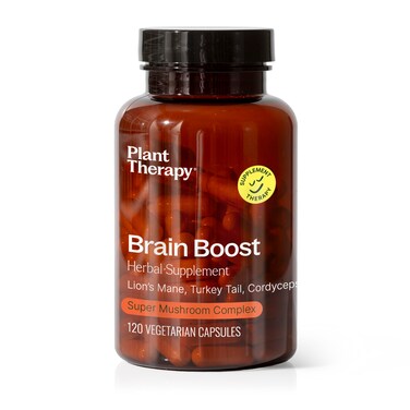 Plant TherapyBrain Boost Herbal Supplement Capsules Supports Memory  Focus Promotes Healthy Neuron Function 120 Vegetarian Capsules 4 Month Supply Made in The USA