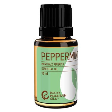 Rocky Mountain OilsPeppermint Essential Oil  Natural Aromatherapy Essential Oils for Diffusers Topical and Home  15ml