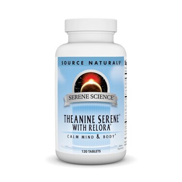 Source Naturals Theanine Serene with Relora Calm Mind and Body  120 Tablets