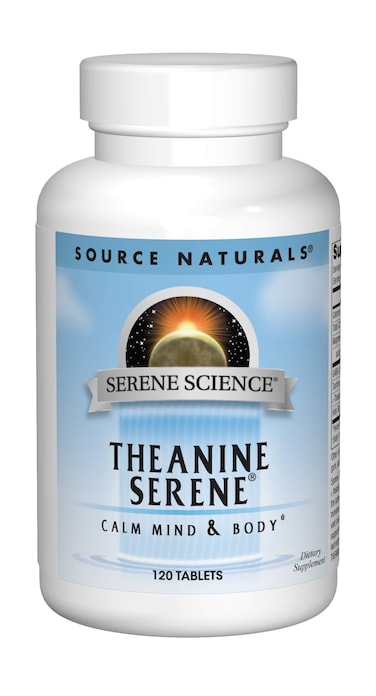 Source NaturalsSerene Science LTheanine with Magnesium and GABA  120 Tablets