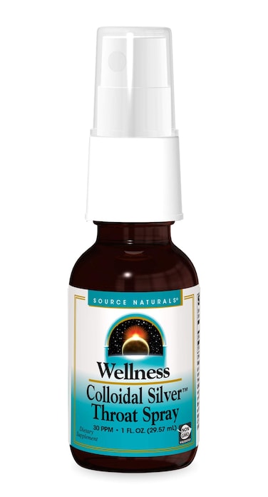 Source NaturalsWellness Colloidal Silver 30 PPM Liquid Spray Bottle  1 Fluid oz