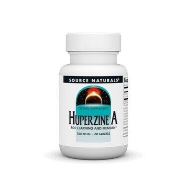Source Naturals Huperzine A for Learning  Memory  100 mcg 60 Tablets