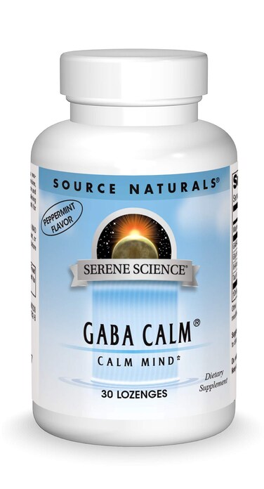 Source NaturalsSerene Science GABA Calm Quick Dissolving Peppermint Flavor  30 Lozenges