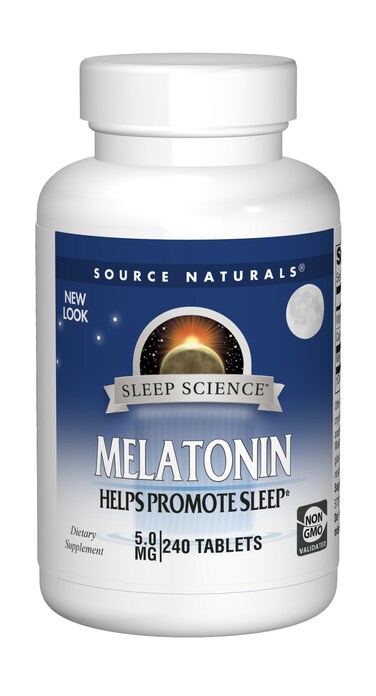 Source NaturalsMelatonin 5 mg  240 Tablets