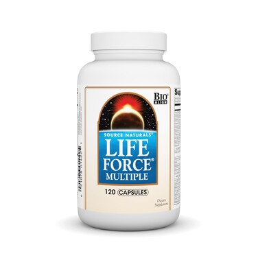 Source Naturals Life Force Multiple Daily Multivitamin High Potency Essential Vitamins Minerals Antioxidants  Nutrients  Energy  Immune Boost  120 Capsules
