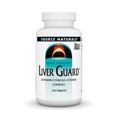 Source NaturalsLiver Guard with Silymarin CoQ10 LCysteine Complex for healthy liver function  120 Tablets