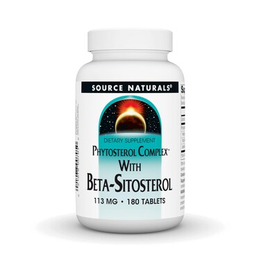 Source NaturalsPhytosterol Complex with BetaSitosterol Supports Healthy Cholesterol Levels 113 mg  180 Tablets
