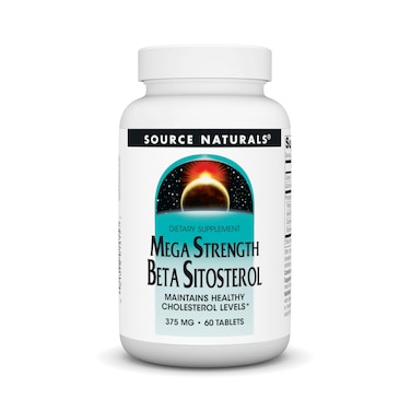 Source NaturalsMega Strength Beta Sitosterol 375mg  60 Tablets