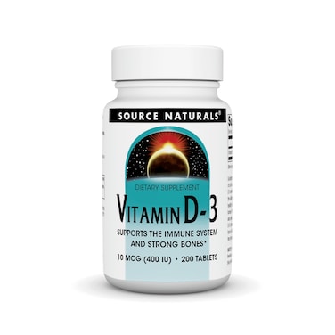 Source NaturalsVitamin D3 400 IU 200 tablets