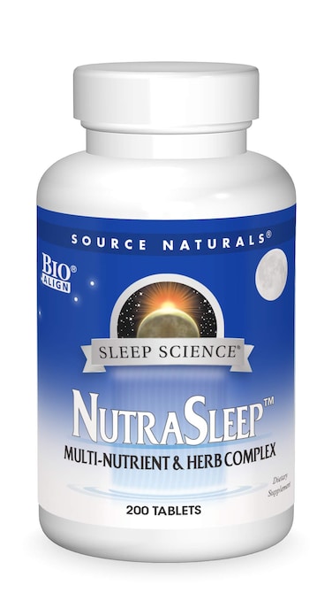 Source NaturalsSleep Science NutraSleep  MultiNutrient and Herb Complex  Supports Rest and Relaxation  200 Tablets