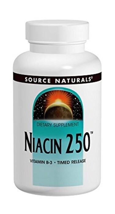 Source Naturals Niacin 250n Vitamin B3250 Tablets