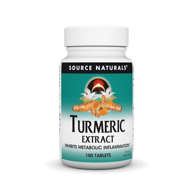 Source NaturalsTurmeric Extract  Supports Healthy Inflammatory Response  100 Tablets