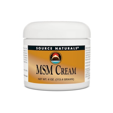 Source Naturals MSM Cream Advanced Liposomal Delivery 4 Ounces