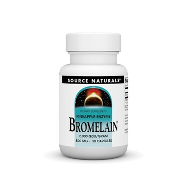 Source Naturals Bromelain  500 mg  30 Capsules
