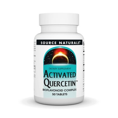 Source Naturals Activated Quercetin PlantDerived Bioflavonoid Complex Seasonal  Immune Defense  50 Vegetarian FriendlyTablets