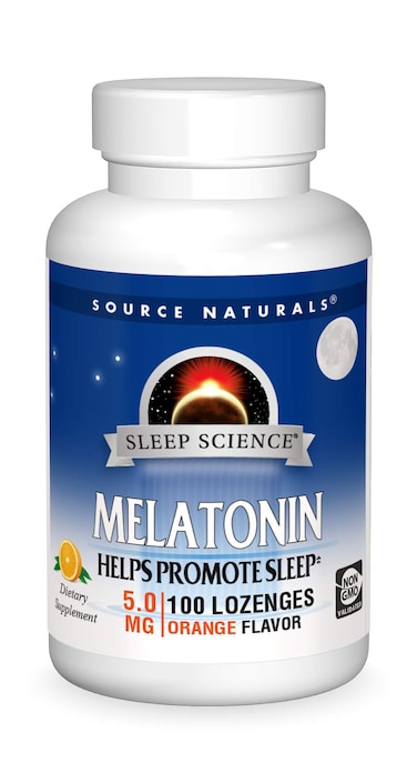 Source NaturalsMelatonin 5 mg  100 Orange Flavored Lozenges
