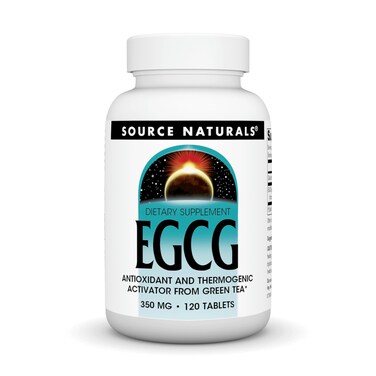 Source Naturals EGCG Antioxidant and Thermogenic Activator From Green Tea 350 mg  120 Tablets
