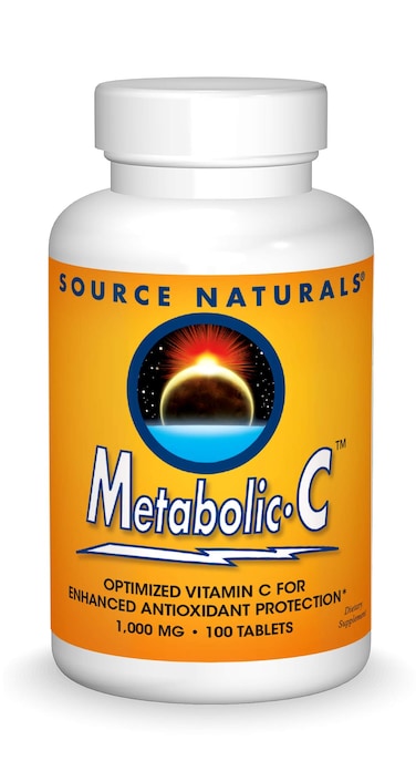 Source Naturals Metabolic C 1000mg Vitamin C  100 Tablets
