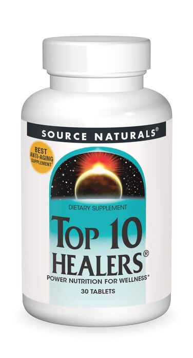 SOURCE NATURALS Top 10 Healers Tablet 30 Count