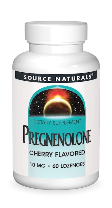 Source Naturals Pregnenolone 10mg  60 Cherry Lozenges