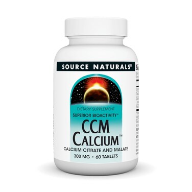 CCM Calcium CitrateMalate Source Naturals Inc 60 Tabs