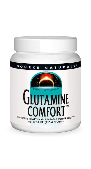 Source Naturals Glutamine Comfort Supports Healthy GI Lining and Permeability 4 Ounce Powder