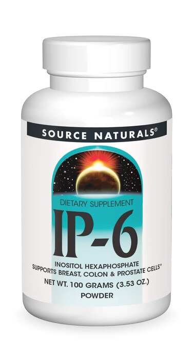 IP6 Inositol Hexaphosphate Powder Source Naturals Inc 100 gm Powder