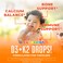 MaryRuth Organics CoComelon Vitamin D3 K2 Liquid Drops for Toddlers  Vitamin K2 D3 Supplement for Kids Ages 13  Calcium Absorption  Strong Bones  USDA Organic  Sugar Free  15 mL