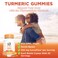 MaryRuth OrganicsTurmeric Gummies  Organic Turmeric Curcumin Extract  Chewable Turmeric Supplement  Vegan  NonGMO  Gluten Free  Peach  Mango  Lemon Flavor  250 mg per Serving  120 Count
