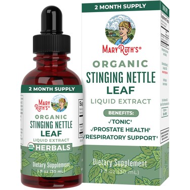 MaryRuth OrganicsStinging Nettle Leaf Extract  Detox Supplement Herbal Drops  USDA Organic  Vegan  NonGMO  Gluten Free  1 Fluid Oz